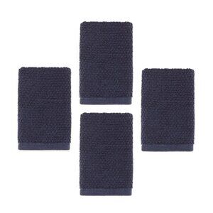 4 Wild Sage Savannah Quick Dry 90% Cotton 16"x28" HAND Towels BIJOU BLUE (NAVY)
